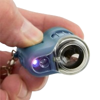 Carson MM-280 "MicroMini" Mini Mikroskop mit Schlüsselanhänger