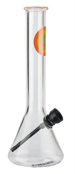 Glass Pfeife water pipe vase ca. 20cm, ø 30mm