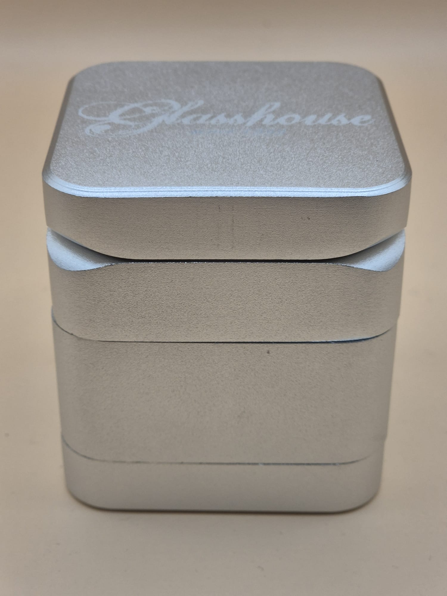 Aluminium Grinder XXL 4-tlg. Kräutermühle Crusher - B55mm, H60mm