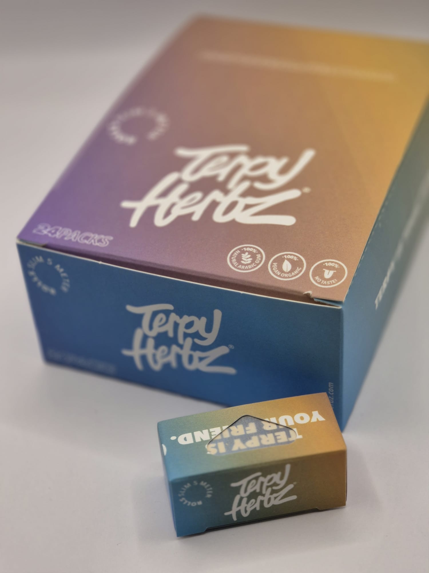 5x Paper Rolls Terpy Hertz Edition unbleached - supernatural